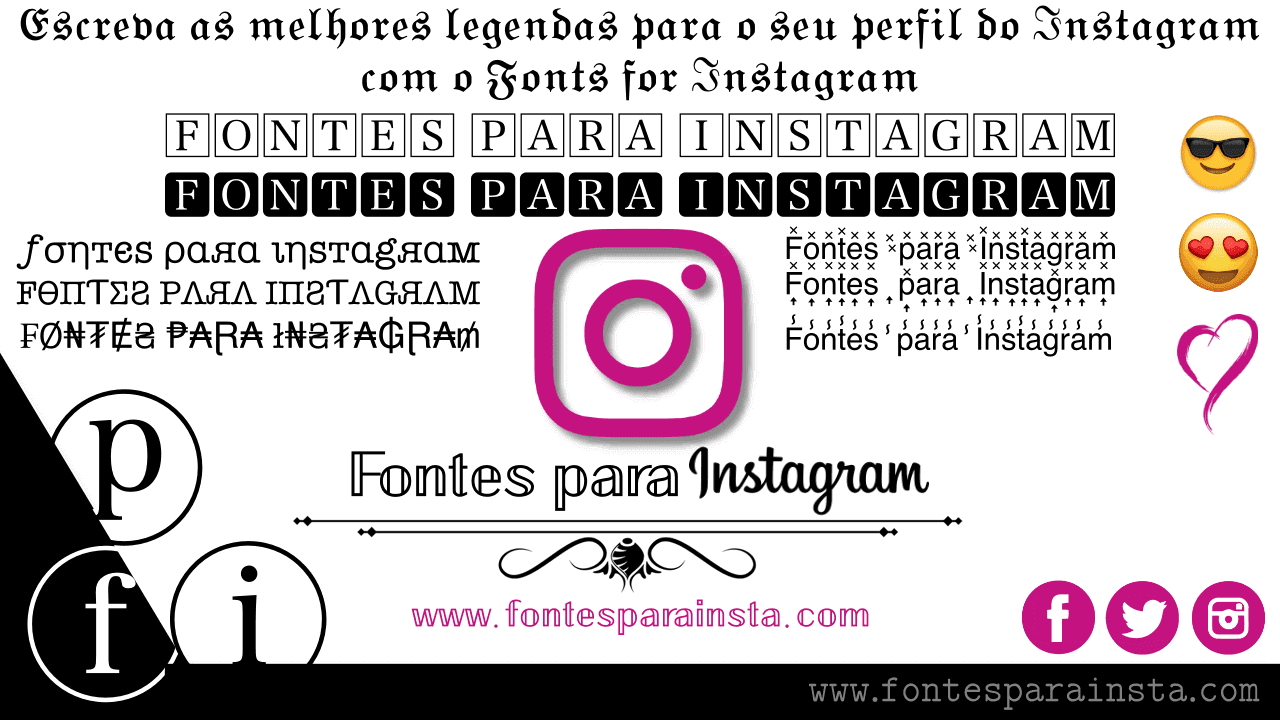 instagram-fontes